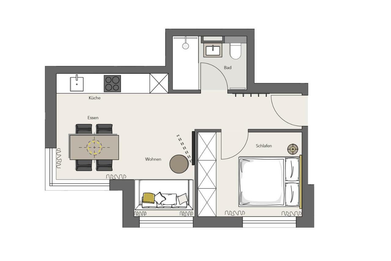 Modern Apartment Near Downtown 慕尼黑 外观 照片